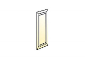 Атланта Дверь (Декор) L297 H900 Шкаф навесной (эмаль) (Белый глянец патина золото) в Таре - tara.katalogmebeli.com | фото