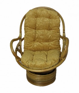SWIVEL ROCKER кресло-качалка, ротанг №4 в Таре - tara.katalogmebeli.com | фото 1