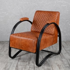 Кресло кожаное Лофт Стайл в Таре - tara.katalogmebeli.com | фото