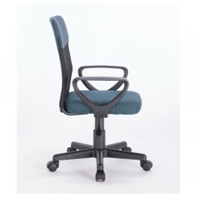 Кресло компактное BRABIX Jet MG-315 (сине-черный) в Таре - tara.katalogmebeli.com | фото 2