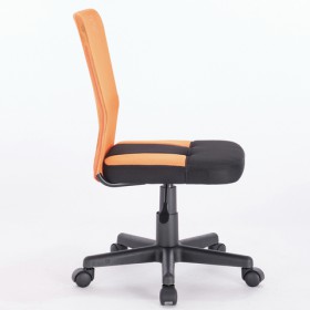 Кресло компактное BRABIX Smart MG-313 (черный, оранжевый) в Таре - tara.katalogmebeli.com | фото 2