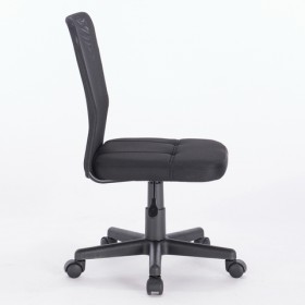 Кресло компактное BRABIX Smart MG-313 (черный) в Таре - tara.katalogmebeli.com | фото 2