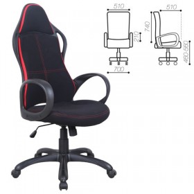 Кресло офисное BRABIX Force EX-516 (ткань) в Таре - tara.katalogmebeli.com | фото