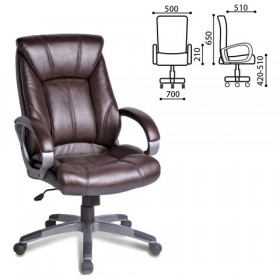Кресло офисное BRABIX Maestro EX-506 (коричневый) в Таре - tara.katalogmebeli.com | фото