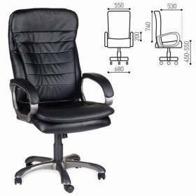 Кресло офисное BRABIX Omega EX-589 (черное) в Таре - tara.katalogmebeli.com | фото