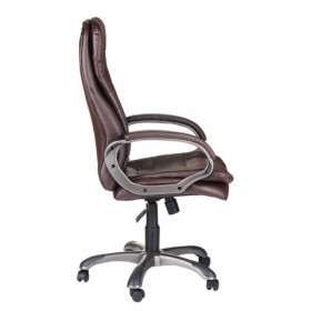 Кресло офисное BRABIX Omega EX-589 (коричневое) в Таре - tara.katalogmebeli.com | фото 2