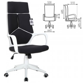Кресло офисное BRABIX Prime EX-515 (черная ткань) в Таре - tara.katalogmebeli.com | фото