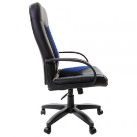 Кресло офисное BRABIX Strike EX-525 (сине-черный) в Таре - tara.katalogmebeli.com | фото 2