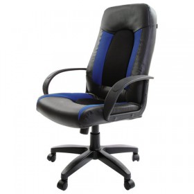 Кресло офисное BRABIX Strike EX-525 (сине-черный) в Таре - tara.katalogmebeli.com | фото 5