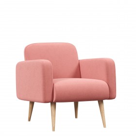 Уилбер ЛД.306010.000 Кресло (Светло-розовый, ткань UNI IDEA 1031) в Таре - tara.katalogmebeli.com | фото 2
