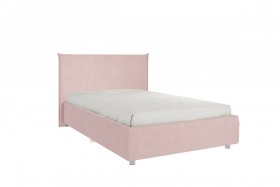 Кровать 1,2 Квест с основанием (Нежно-розовый велюр) в Таре - tara.katalogmebeli.com | фото