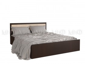 Кровать 1,4 Фиеста (Венге/Дуб беленый) в Таре - tara.katalogmebeli.com | фото