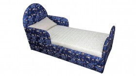Кровать детская Соня (Печать Панда синий., 1 категория) в Таре - tara.katalogmebeli.com | фото