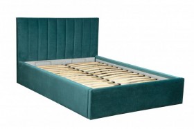 Кровать "Юнона" ш. 1600 (Н=1020мм) (ягуар океан) в Таре - tara.katalogmebeli.com | фото
