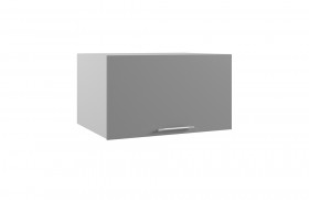 Лофт ГВПГ 800 шкаф верхний горизонтальный глубокий высокий (Бетон светлый/корпус Серый) в Таре - tara.katalogmebeli.com | фото