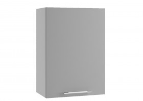 Лофт П 500 шкаф верхний (Штукатурка белая/корпус Серый) в Таре - tara.katalogmebeli.com | фото