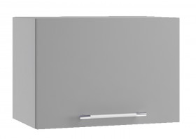 Лофт ПГ 500 шкаф верхний горизонтальный (Штукатурка белая/корпус Серый) в Таре - tara.katalogmebeli.com | фото