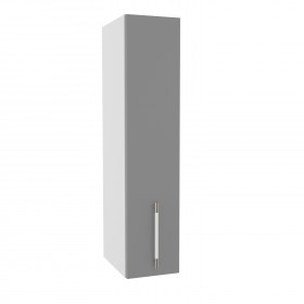 Лофт ВП 200 шкаф верхний высокий (Штукатурка белая/корпус Серый) в Таре - tara.katalogmebeli.com | фото