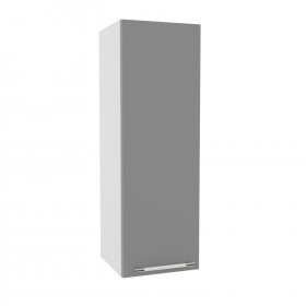 Лофт ВП 300 шкаф верхний высокий (Штукатурка белая/корпус Серый) в Таре - tara.katalogmebeli.com | фото