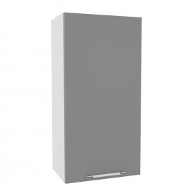 Лофт ВП 450 шкаф верхний высокий (Штукатурка белая/корпус Серый) в Таре - tara.katalogmebeli.com | фото