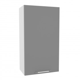 Лофт ВП 500 шкаф верхний высокий (Штукатурка белая/корпус Серый) в Таре - tara.katalogmebeli.com | фото