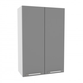 Лофт ВП 600 шкаф верхний высокий (Штукатурка белая/корпус Серый) в Таре - tara.katalogmebeli.com | фото