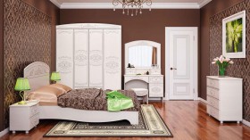 Модульная спальня Каролина в Таре - tara.katalogmebeli.com | фото
