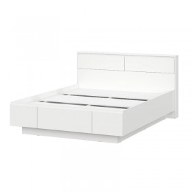 Модульная система "Одри" Кровать двойная (1,6х2,0) серия 3 Белый в Таре - tara.katalogmebeli.com | фото 1