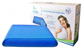 Ортопедическая подушка IQ Sleep (Слип) 570*400*130 мм в Таре - tara.katalogmebeli.com | фото