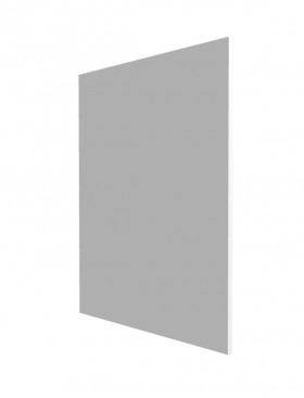 Панель торцевая С Ройс (для шкафов нижних) Белый софт в Таре - tara.katalogmebeli.com | фото