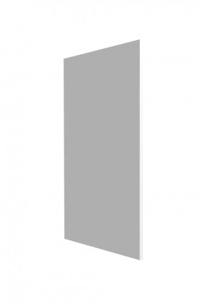 Панель торцевая СТ 400 Ройс (для шкафа торцевого нижнего) Белый софт в Таре - tara.katalogmebeli.com | фото