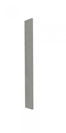 Панель торцевая ВПТ 400 Лофт (для шкафа торцевого верхнего) Бетон светлый в Таре - tara.katalogmebeli.com | фото