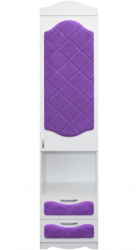 Пенал с ящиками серии Иллюзия 32 Фиолетовый в Таре - tara.katalogmebeli.com | фото