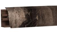 Плинтус LB-38, L=3000мм, мрамор бергамо темный в Таре - tara.katalogmebeli.com | фото