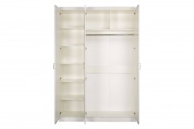 Шкаф для одежды 13.124 Ливерпуль (Белый, ясень ваниль НМ-1012-100 ПВХ) в Таре - tara.katalogmebeli.com | фото 7