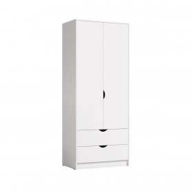 Шкаф для одежды 13.327 Уна (Белый) в Таре - tara.katalogmebeli.com | фото