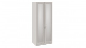 Шкаф для одежды с 2 зеркальными дверями с опорой «Сабрина» Кашемир 587 в Таре - tara.katalogmebeli.com | фото