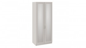 Шкаф для одежды с 2 зеркальными дверями «Сабрина» Кашемир 587 в Таре - tara.katalogmebeli.com | фото
