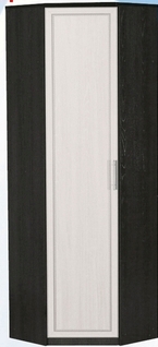 Шкаф для одежды угловой ДЛЯ ГОСТИНОЙ ШОУ-695 Венге/Дуб выбеленный в Таре - tara.katalogmebeli.com | фото