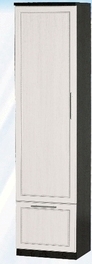 Шкаф средний с ящиком ДЛЯ ГОСТИНОЙ ШСЯ-450 Венге/Дуб выбеленный в Таре - tara.katalogmebeli.com | фото