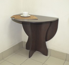 Стол кухонный Компакт (Венге темный) в Таре - tara.katalogmebeli.com | фото