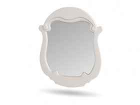 Зеркало настенное Мария (Белый глянец) в Таре - tara.katalogmebeli.com | фото